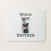 Weltbester Bruder fügt einfach den Text Sport hinz Puzzle (Horizontal)