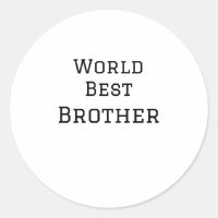 Weltbester Bruder fügt einfach den Text Sport hinz