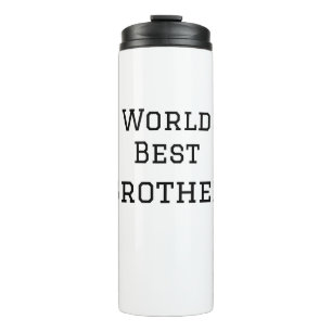 Weltbester Bruder Name Text Sport Text einfach Thermosbecher