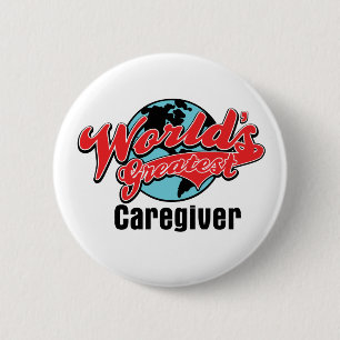 Weltbester Caregiver Button