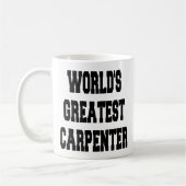 Weltbester Carpenter Kaffeetasse (Links)
