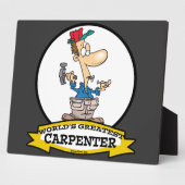 WELTBESTER CARPENTER MÄNNER CARTOON FOTOPLATTE (Seite)