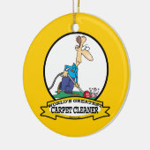 WELTBESTER CARPET CLEANER MÄNNER CARTOON KERAMIKORNAMENT (Links)