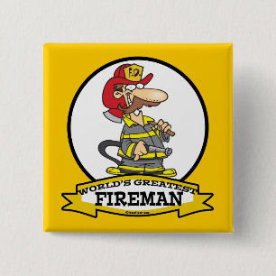 WELTBESTER CARTOON FIREMAN II BUTTON