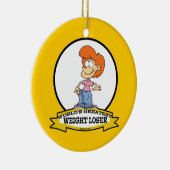 WELTBESTER CARTOON KERAMIKORNAMENT (Rechts)