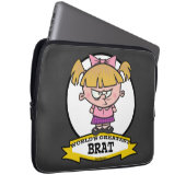 WELTBESTER CARTOON LAPTOPSCHUTZHÜLLE (Vorne Rechts)