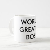 WELTBESTER CHEF KAFFEETASSE (Vorderseite Links)