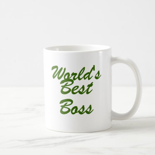 Weltbester Chef Kaffeetasse (Rechts)