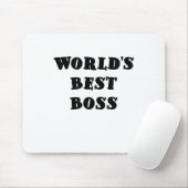 Weltbester Chef Mousepad (Mit Mouse)