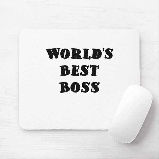 Weltbester Chef Mousepad (Mit Mouse)