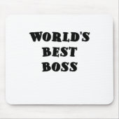 Weltbester Chef Mousepad (Vorne)