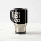 Weltbester Chef Reisebecher (Vorderseite Links)