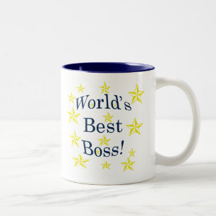 Weltbester Chef Zweifarbige Tasse