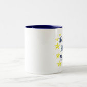 Weltbester Chef Zweifarbige Tasse (Mittel)