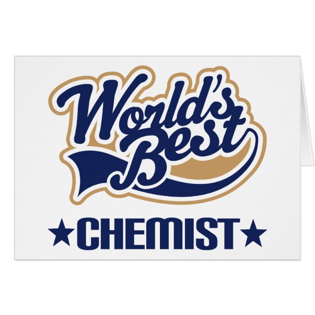 Weltbester Chemiker (Vorderseite (Horizontal))