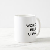 WELTBESTER COACH KAFFEETASSE (VorderseiteRechts)