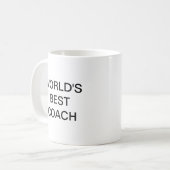 WELTBESTER COACH KAFFEETASSE (Vorderseite Links)
