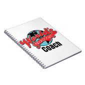 Weltbester Coach Notizblock (Rechte Seite)