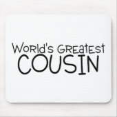 Weltbester Cousin Mousepad (Vorne)