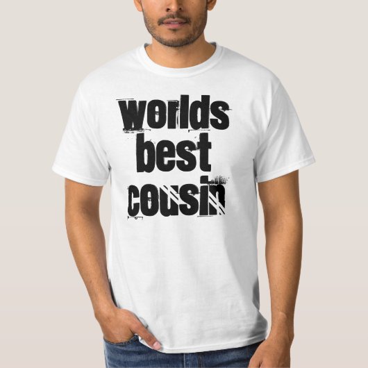 Weltbester    Cousin T-Shirt (Vorderseite)