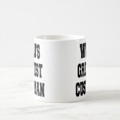 Weltbester Custodian Kaffeetasse (Mittel)