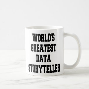 Weltbester Data Storyteller Kaffeetasse
