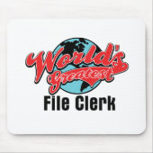 Weltbester Dateimanager Mousepad (Vorne)