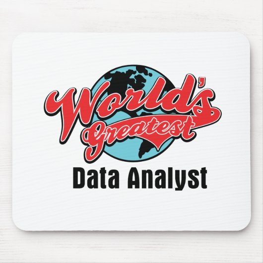 Weltbester Daten-Analytiker Mousepad (Vorne)
