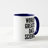 Weltbester Datenwissenschaftler Tasse (VorderseiteRechts)