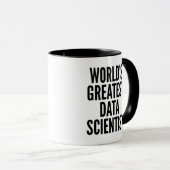 Weltbester Datenwissenschaftler Tasse (VorderseiteRechts)