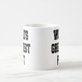 Weltbester Dichter Kaffeetasse (Mittel)