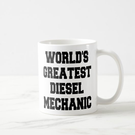 Weltbester Dieselmechanismus Kaffeetasse (Rechts)
