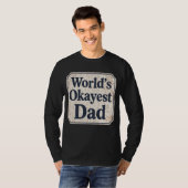 Weltbester Durchschnittspapa T-Shirt (Vorne ganz)