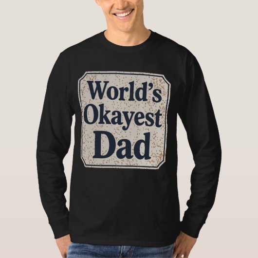 Weltbester Durchschnittspapa T-Shirt (Vorderseite)