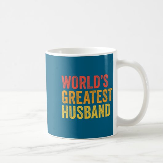 Weltbester Ehemann Kaffeetasse (Rechts)