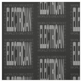 Weltbester Elektriker Stoff (Muster)