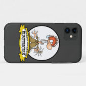 WELTBESTER ELEKTRIZISCHER MÄNNER CARTOON Case-Mate iPhone HÜLLE (Rückseite (Horizontal))