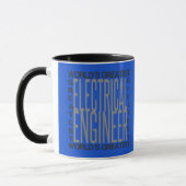 Weltbester Elektroingenieur Tasse (Links)