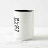 Weltbester Farmer Tasse (Zentrum)
