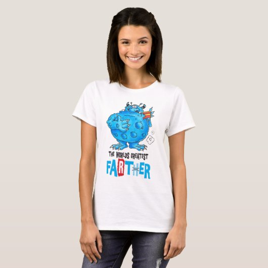 weltbester Farter 2018 (weiß) T-Shirt (Vorne ganz)