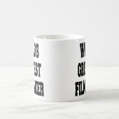 Weltbester Filmemacher Kaffeetasse (Mittel)