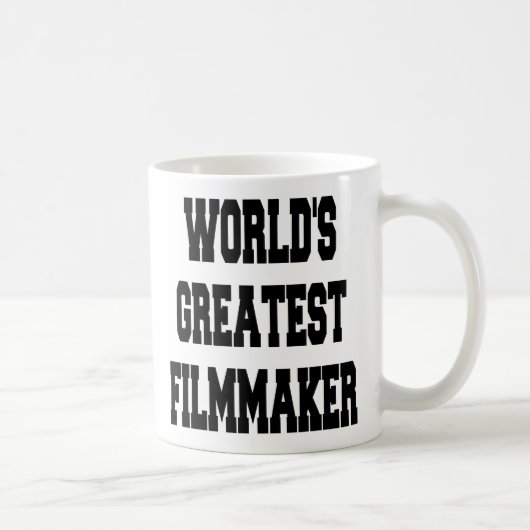 Weltbester Filmemacher Kaffeetasse (Rechts)