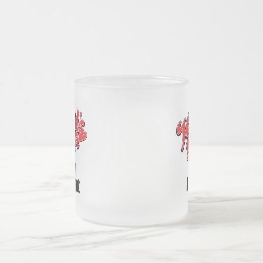 Weltbester Flugbegleiter Mattglastasse (Mittel)