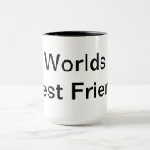 Weltbester Freund-Tasse Tasse (Zentrum)