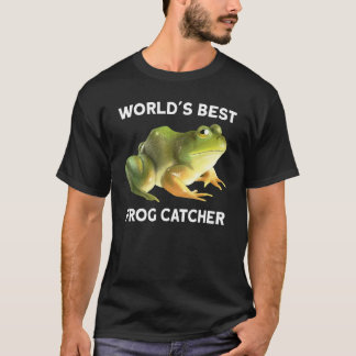 Weltbester Froschfänger Kinder Junge und Mädchen 1 T-Shirt