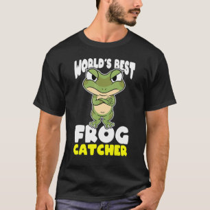 Weltbester Froschfänger Kinder Jungen und Mädchen T-Shirt