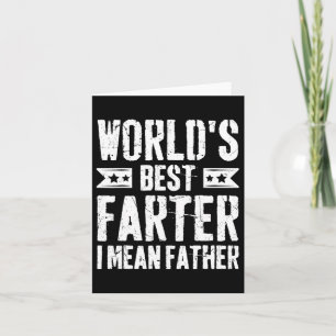 Weltbester Furzer Ich meine Vater Lustige Väter Da Karte
