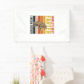 Weltbester Furzer Lustiger Vater Bär Banner (Insitu)