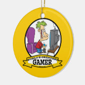 WELTBESTER GAMER II-CARTOON KERAMIKORNAMENT (Links)