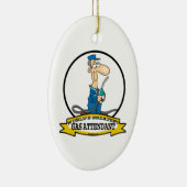 WELTBESTER GAS-AUFMERKSAM MÄNNER CARTOON KERAMIK ORNAMENT (Rechts)